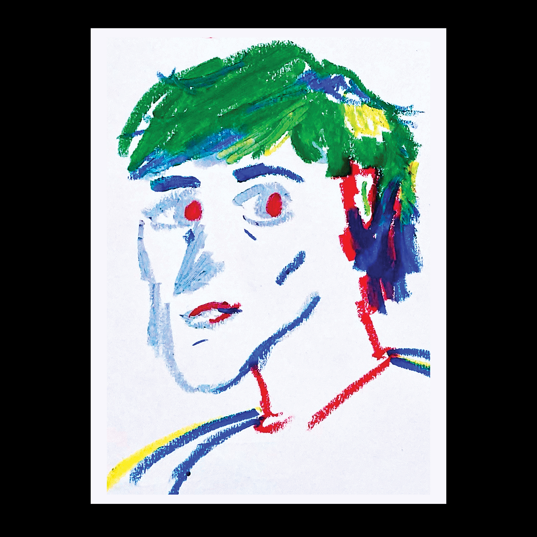 Tête de couleurs-web