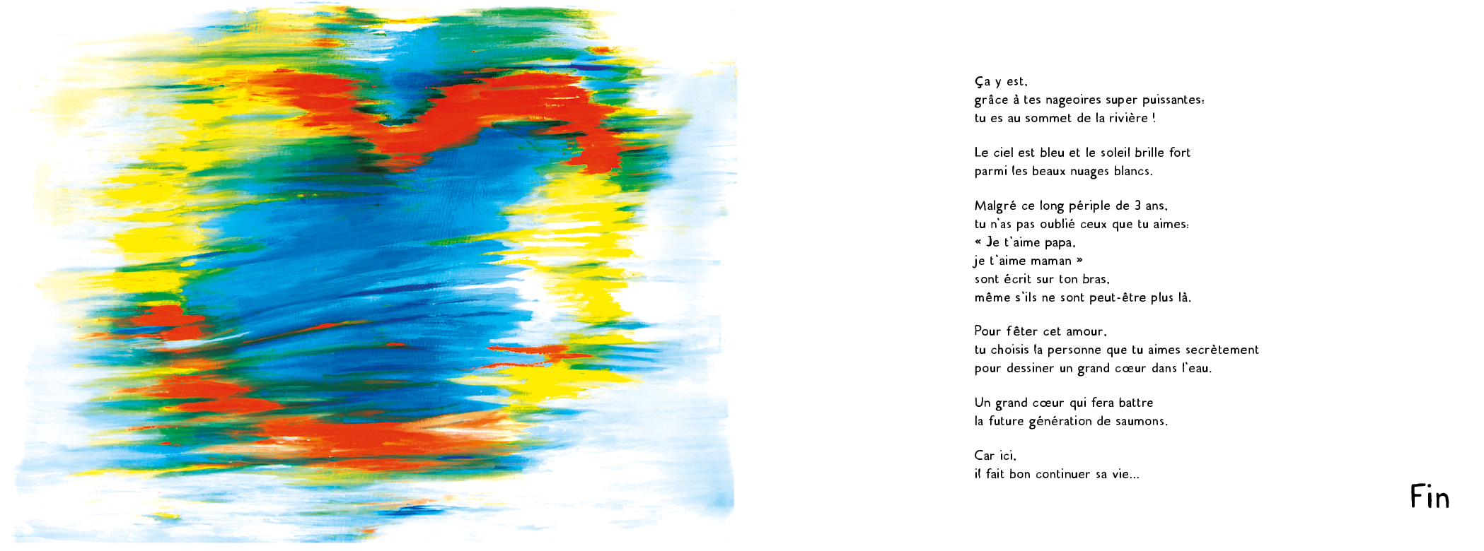 Mon coeur couleur saumon – Comme un livre